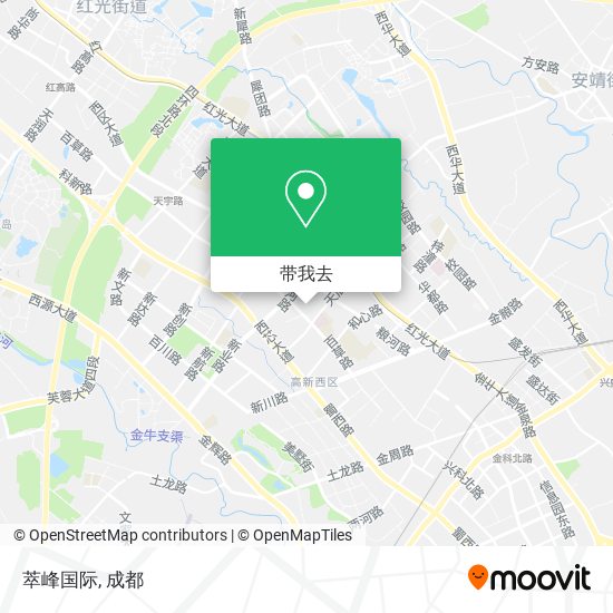 萃峰国际地图