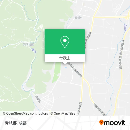 青城郡地图