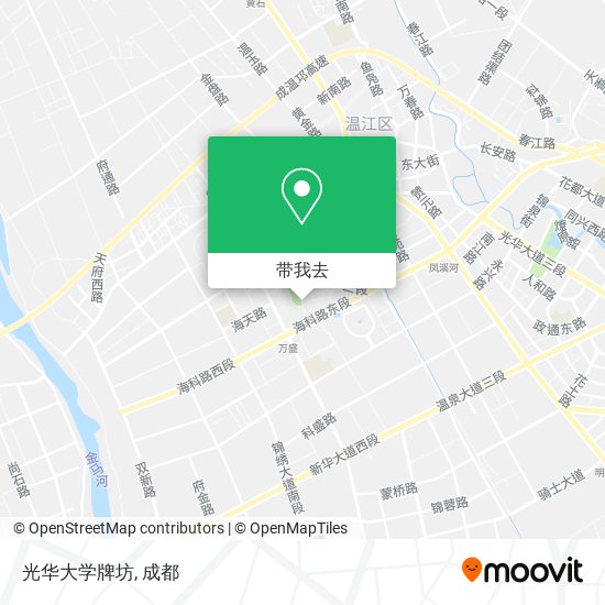 光华大学牌坊地图