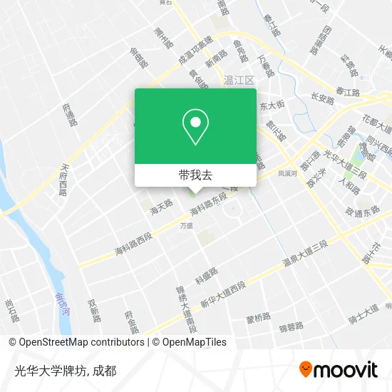 光华大学牌坊地图