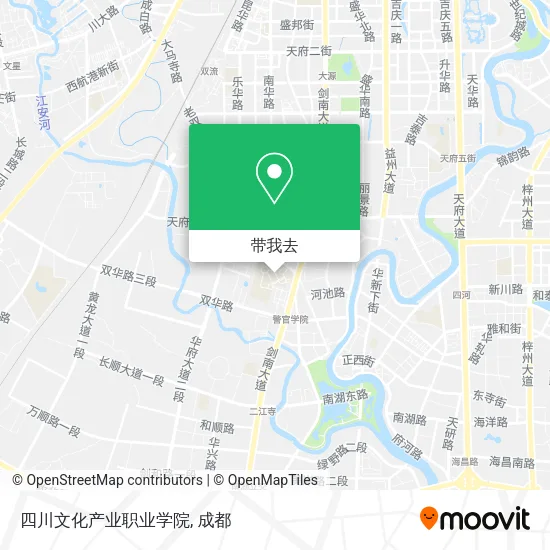 四川文化产业职业学院地图