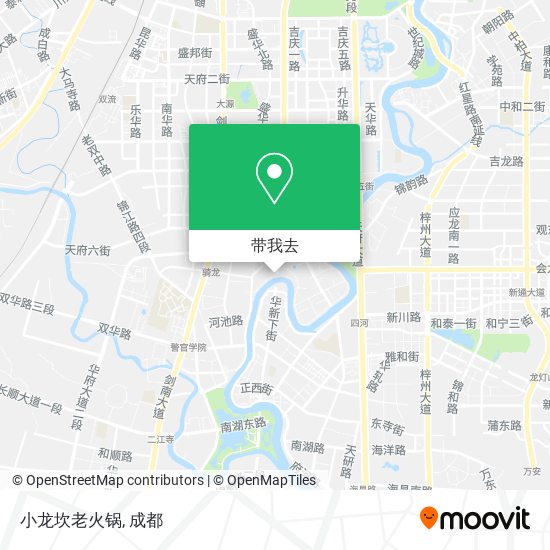 小龙坎老火锅地图