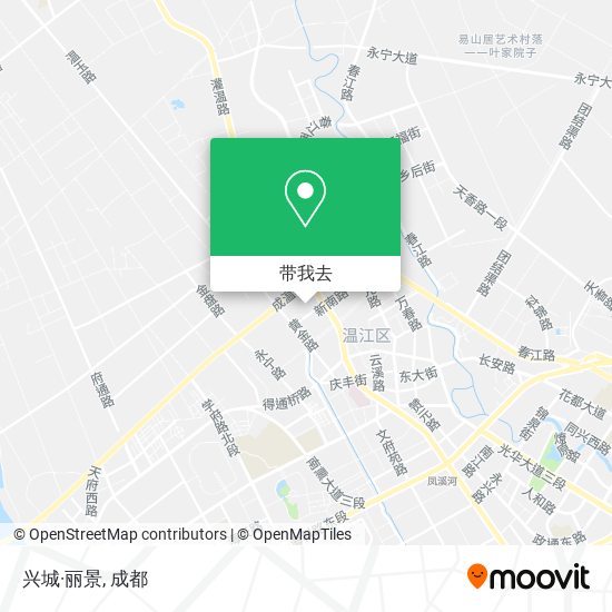 兴城·丽景地图
