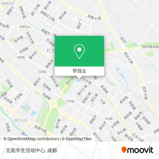 北苑学生活动中心地图