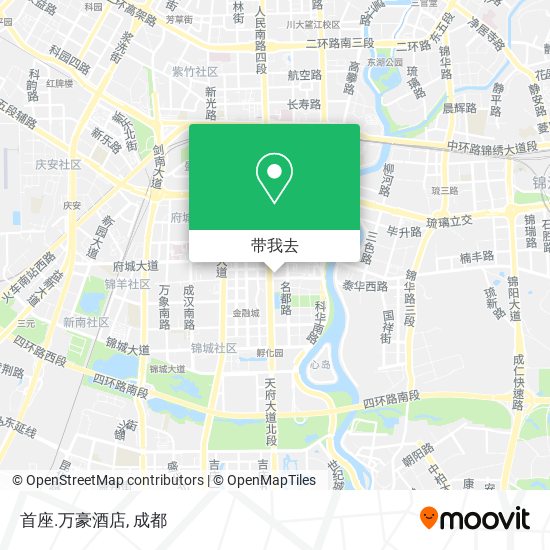 首座.万豪酒店地图