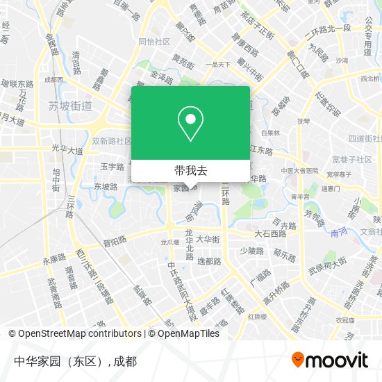 中华家园（东区）地图