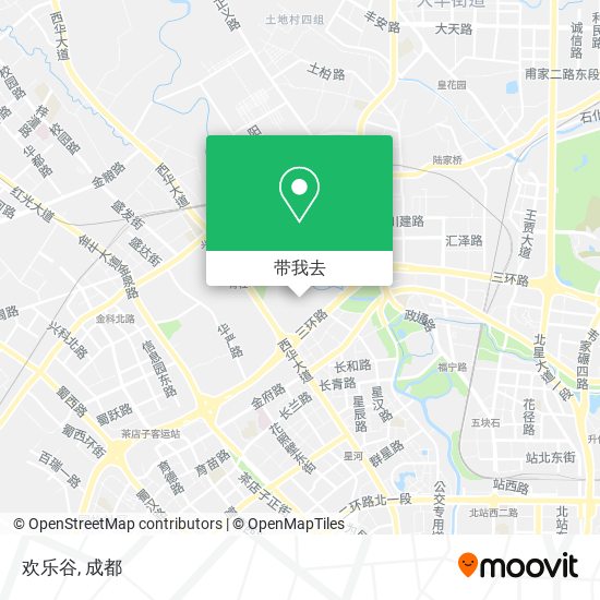 欢乐谷地图