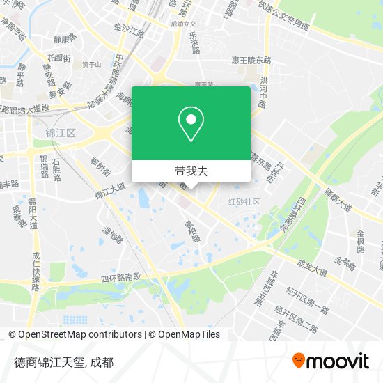 德商锦江天玺地图