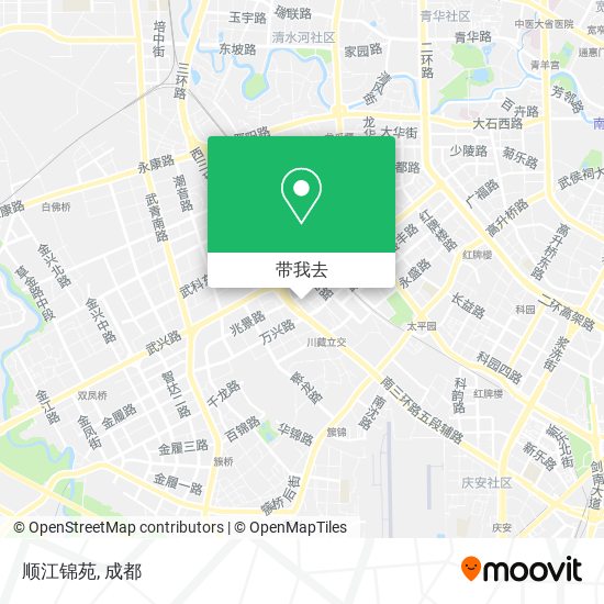 顺江锦苑地图