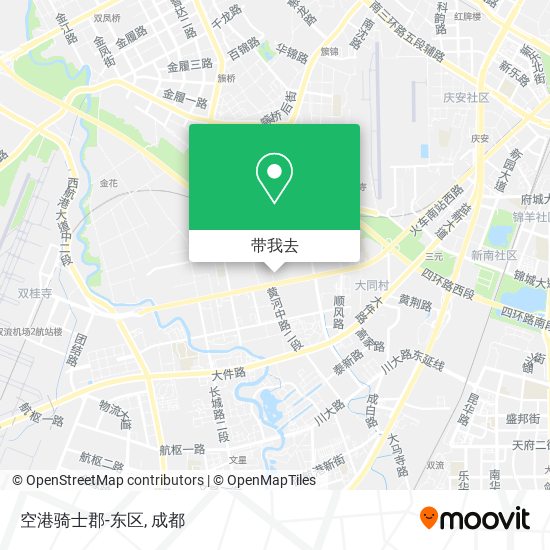 空港骑士郡-东区地图