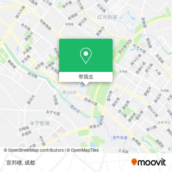 宣邦楼地图