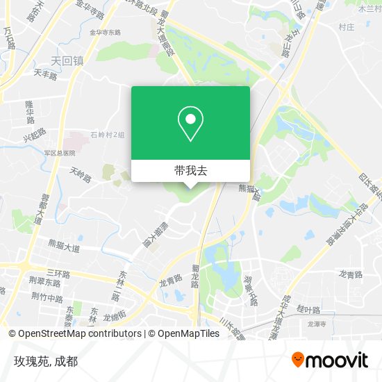 玫瑰苑地图