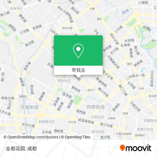 金都花园地图