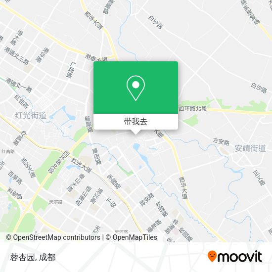 蓉杏园地图
