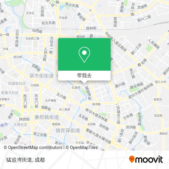 猛追湾街道地图