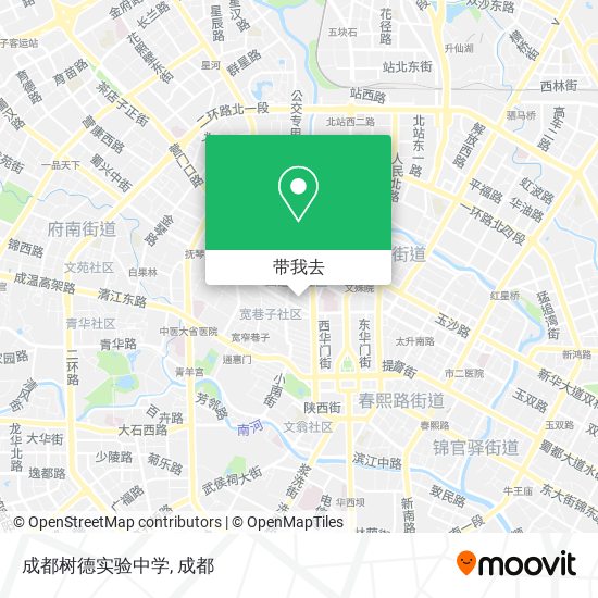 成都树德实验中学地图