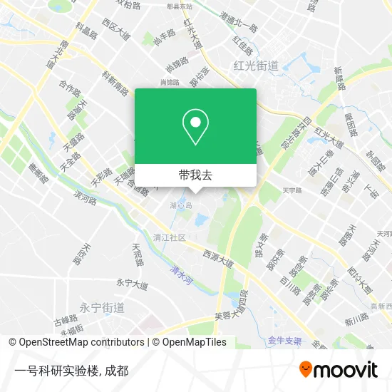 一号科研实验楼地图
