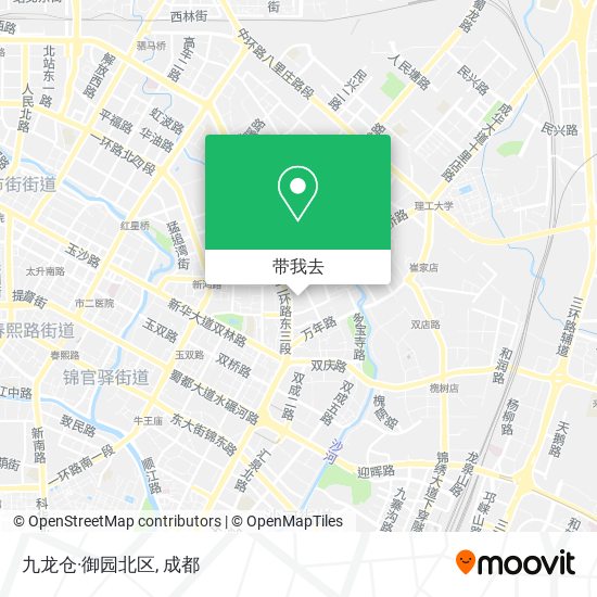 九龙仓·御园北区地图
