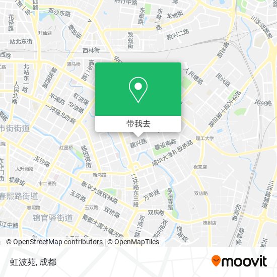 虹波苑地图