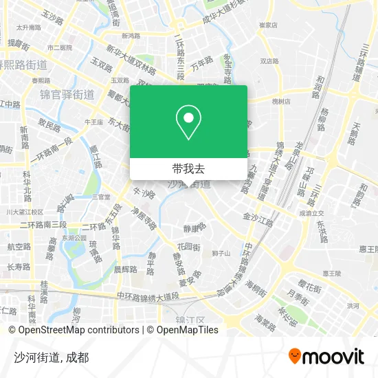 沙河街道地图