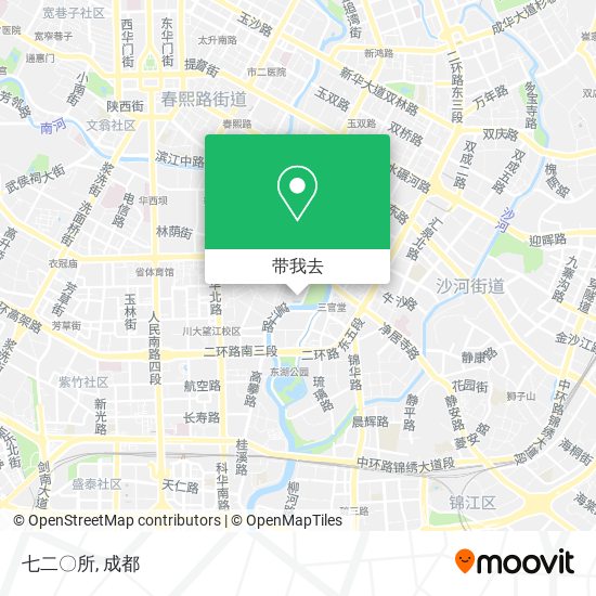 七二〇所地图