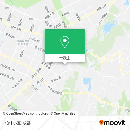 柏林小区地图