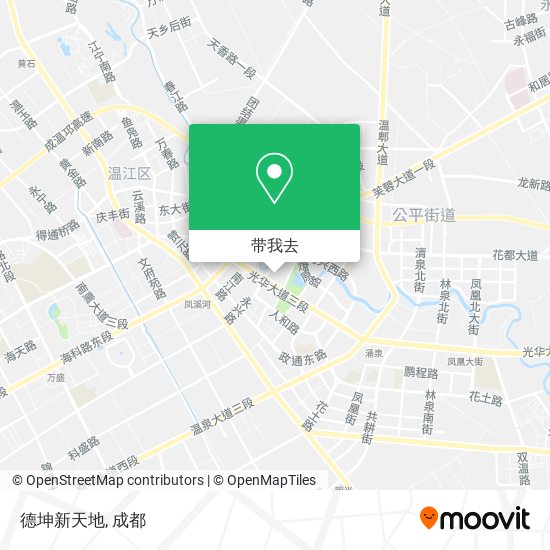 德坤新天地地图