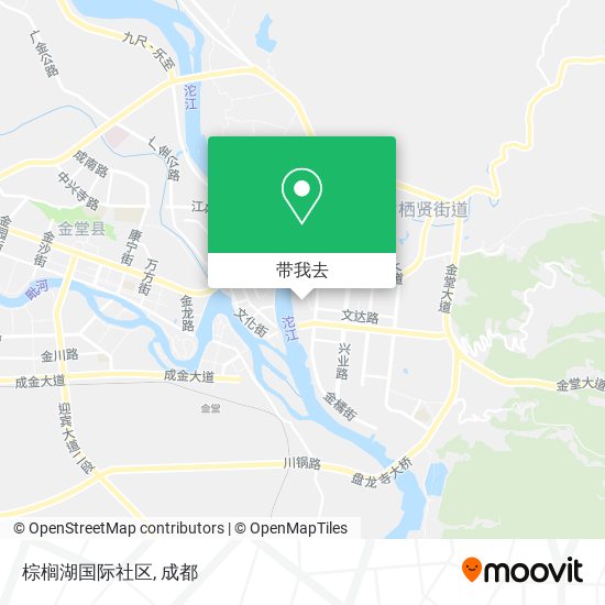 棕榈湖国际社区地图