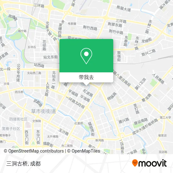 三洞古桥地图