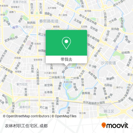 农林村职工住宅区地图