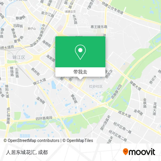 人居东城花汇地图