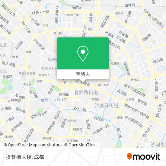 提督街大楼地图