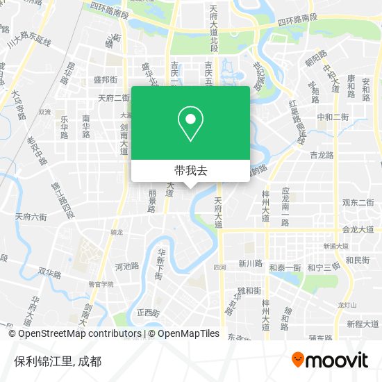 保利锦江里地图