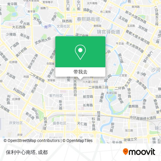 保利中心南塔地图