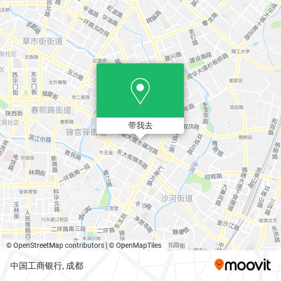 中国工商银行地图