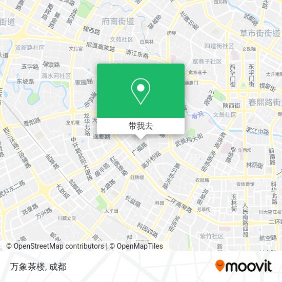 万象茶楼地图