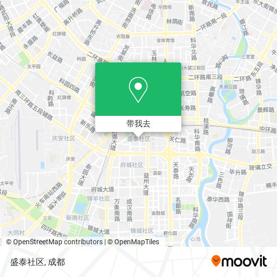 盛泰社区地图