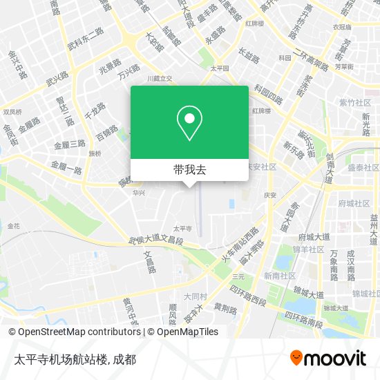 太平寺机场航站楼地图