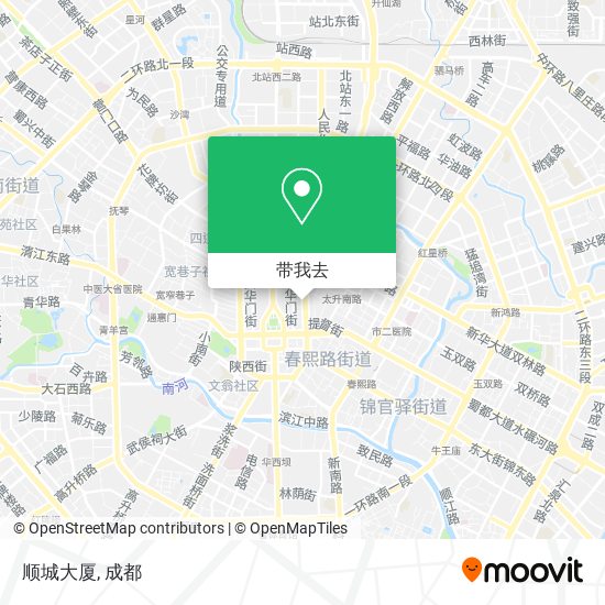 顺城大厦地图