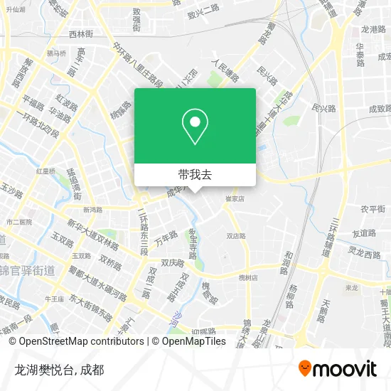 龙湖樊悦台地图