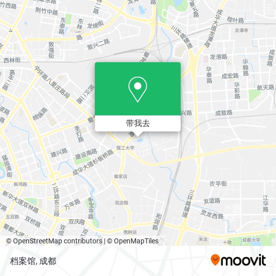 档案馆地图