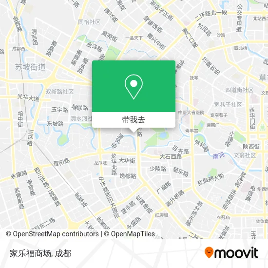 家乐福商场地图