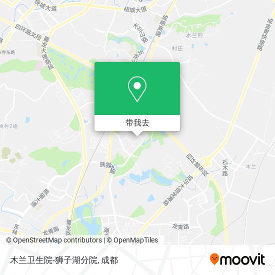 木兰卫生院-狮子湖分院地图