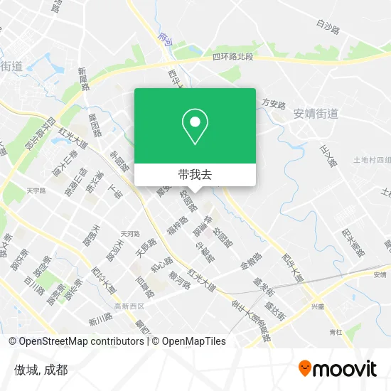 傲城地图