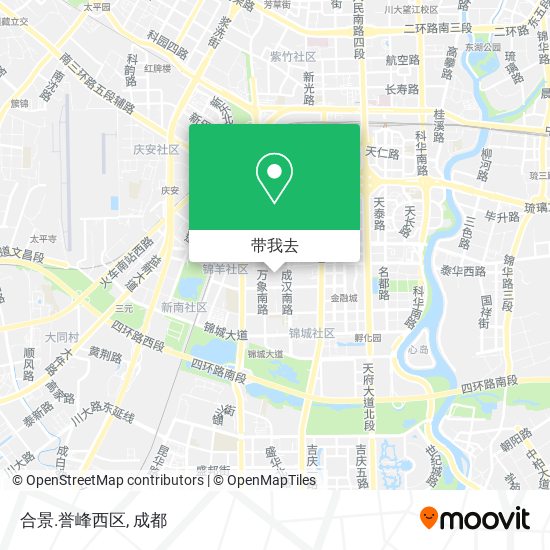 合景.誉峰西区地图