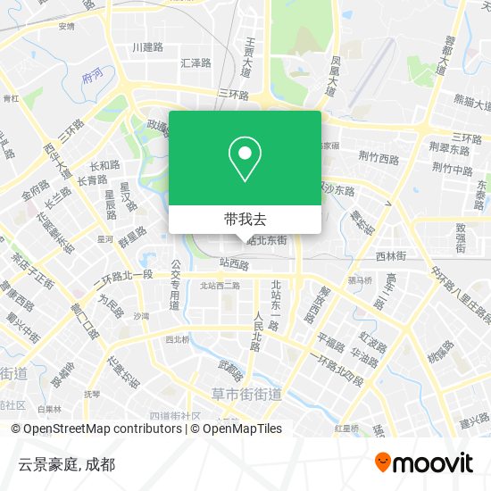 云景豪庭地图