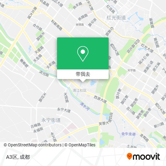 A3区地图