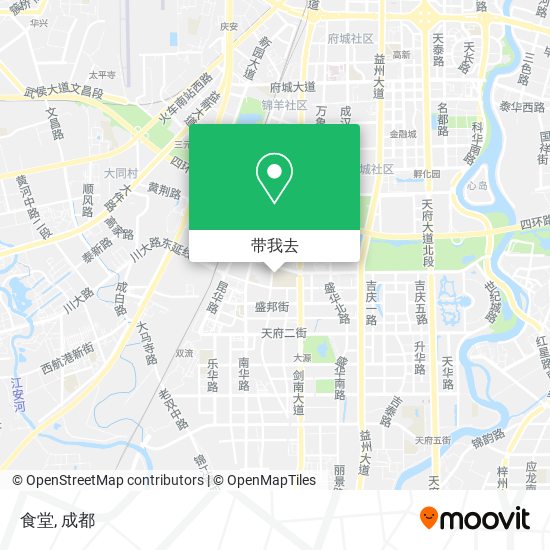 食堂地图