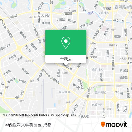 华西医科大学科技园地图