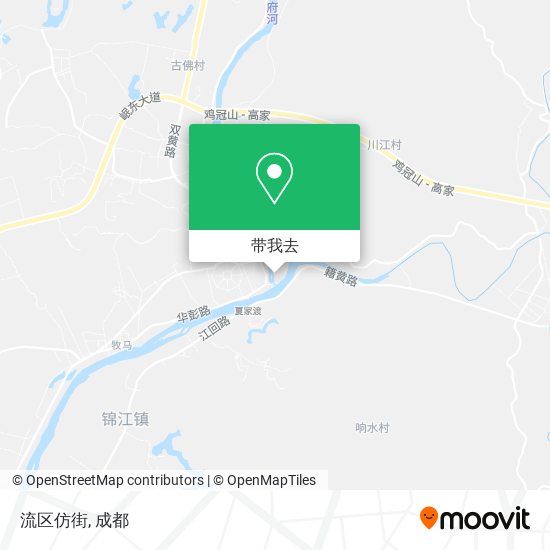 流区仿街地图